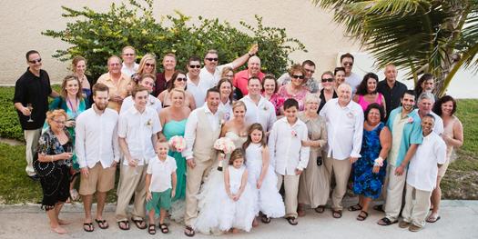 Chrysta and Scott wedding group photo