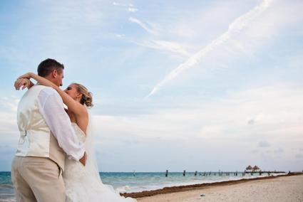 Chrysta and Scott destination wedding at Now Sapphire Riviera Cancun